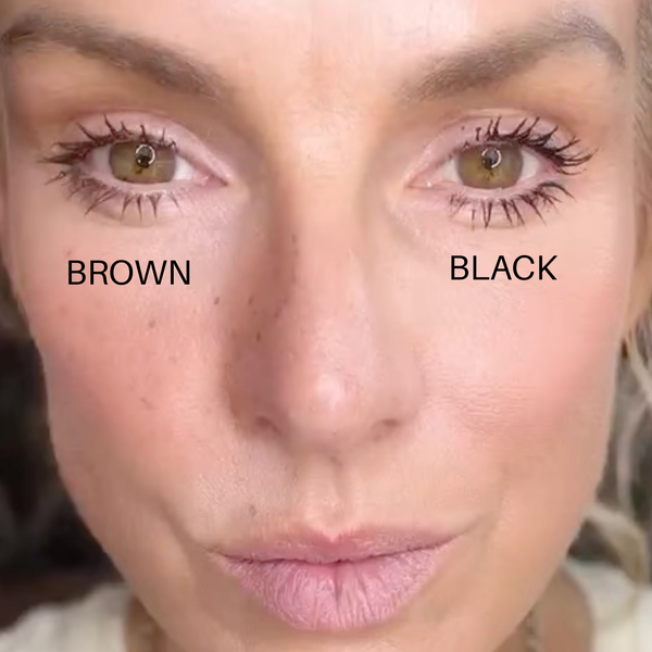 Brown Mascara vs Black Mascara