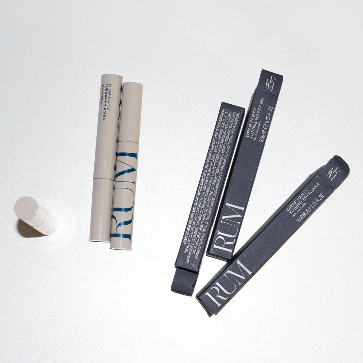 DOUBLE SHOT (COOLEST BROWN) Wrap Party Tubing Mascara