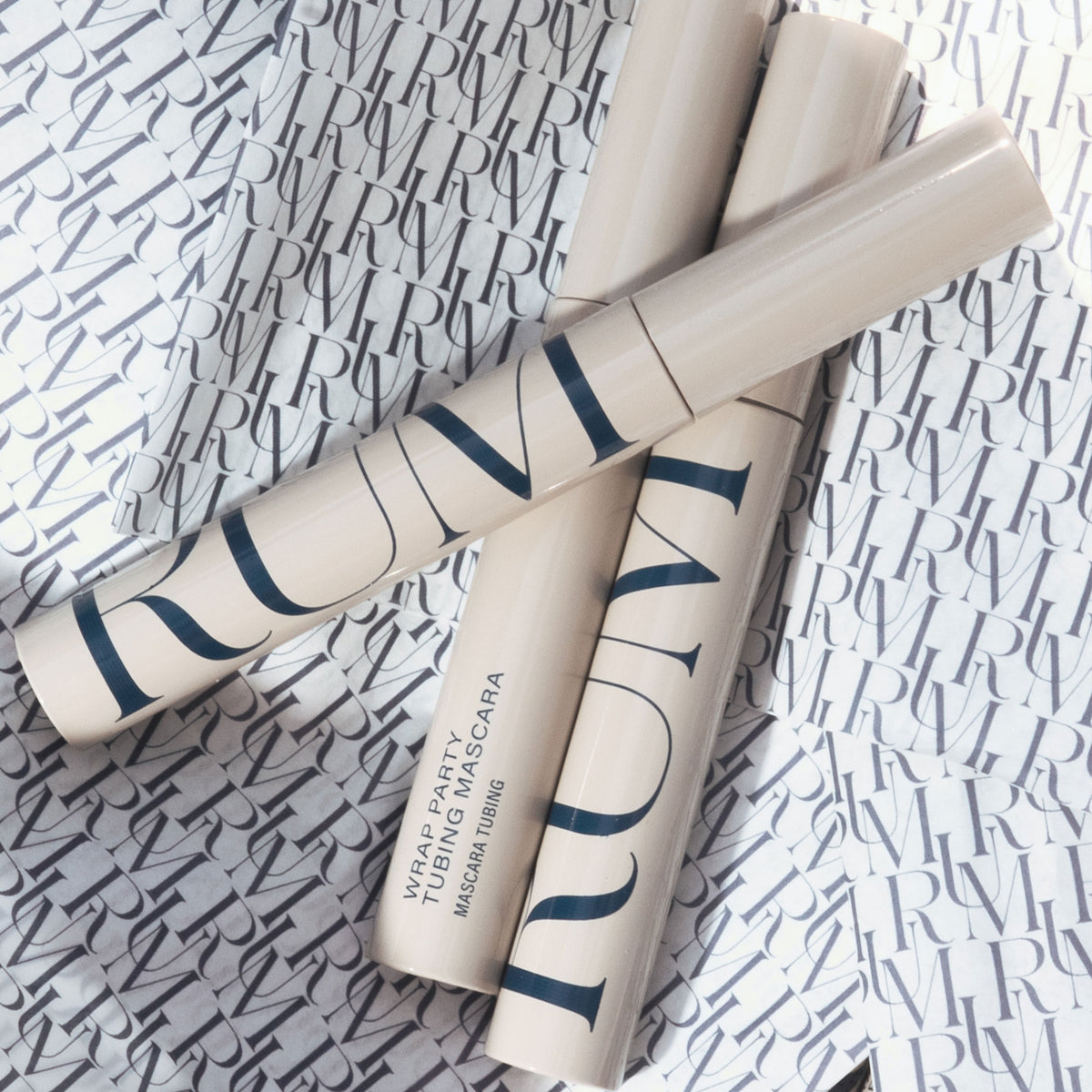 DOUBLE SHOT (COOLEST BROWN) Wrap Party Tubing Mascara